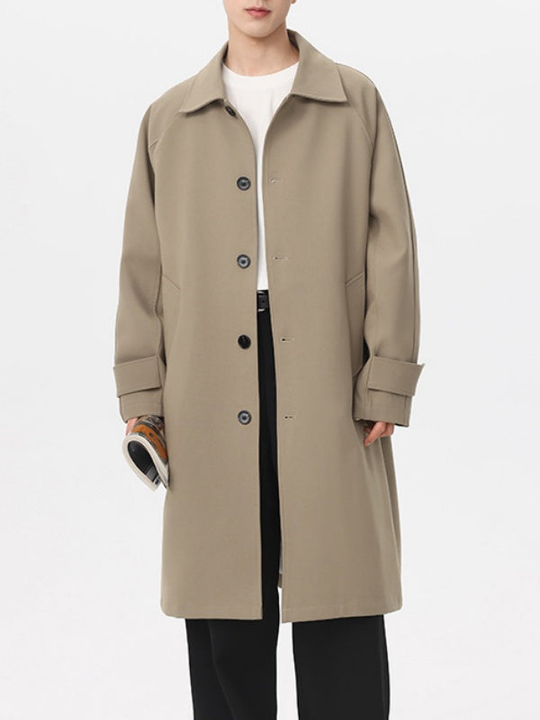 Cityboy Loose Leisure Mid-length Coats
