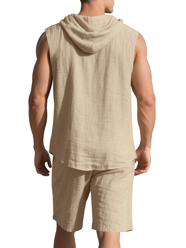 Flax Hooded Set 2-piece Sets