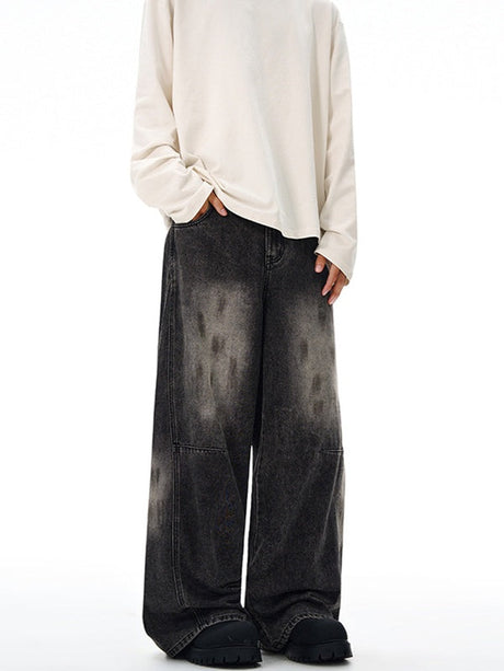 Liber Autumn Neutral wear Pocket decoration Jeans