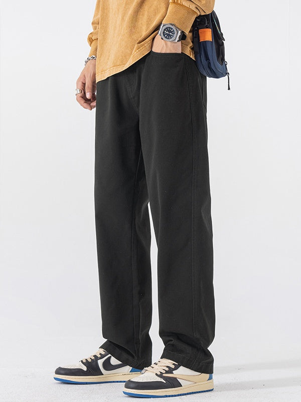 Cleanfit Loose-fit Straight-fit Cargo Trousers