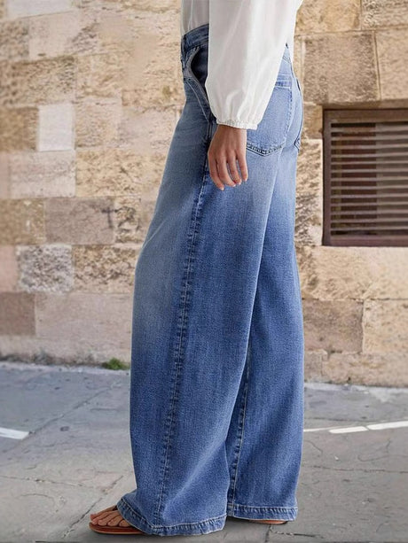 Liber Spring Women's Pocket, Embroidery Jeans