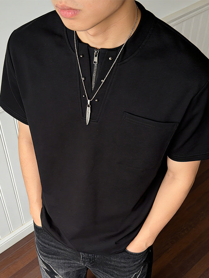 Cleanfit Minimalism Solid Color T-shirts