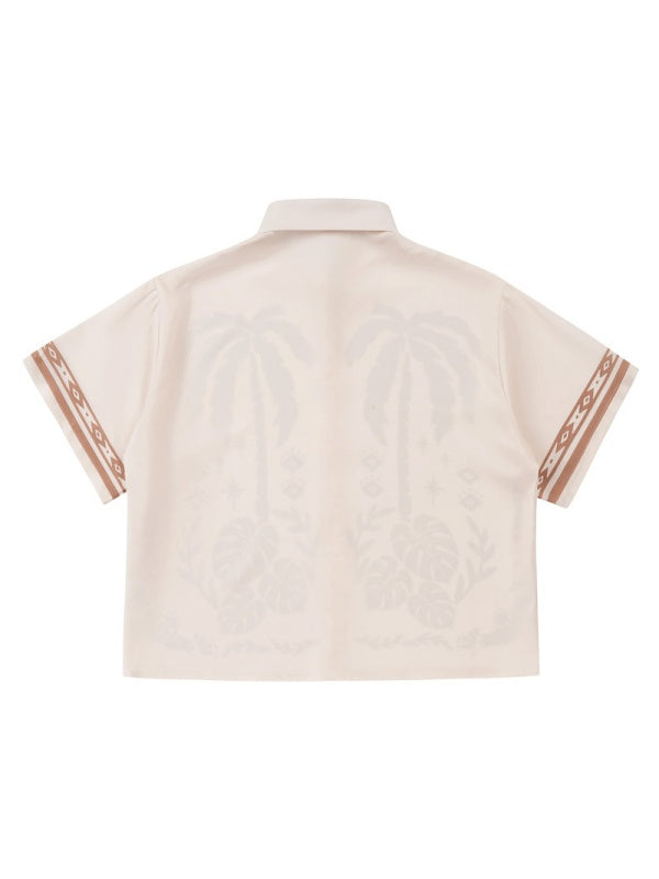 Retro Cropped Shirts