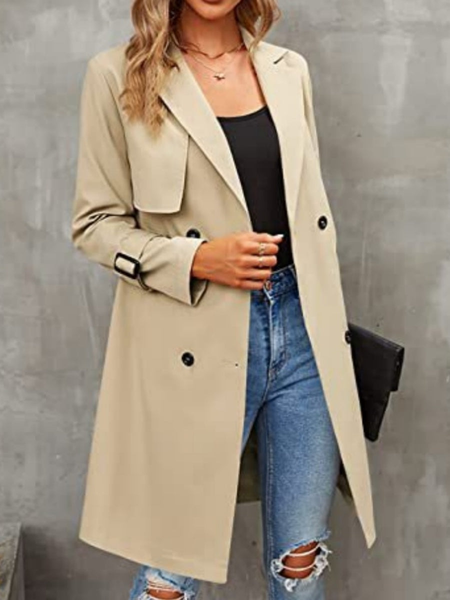 Belt Mid-length Trench Coats