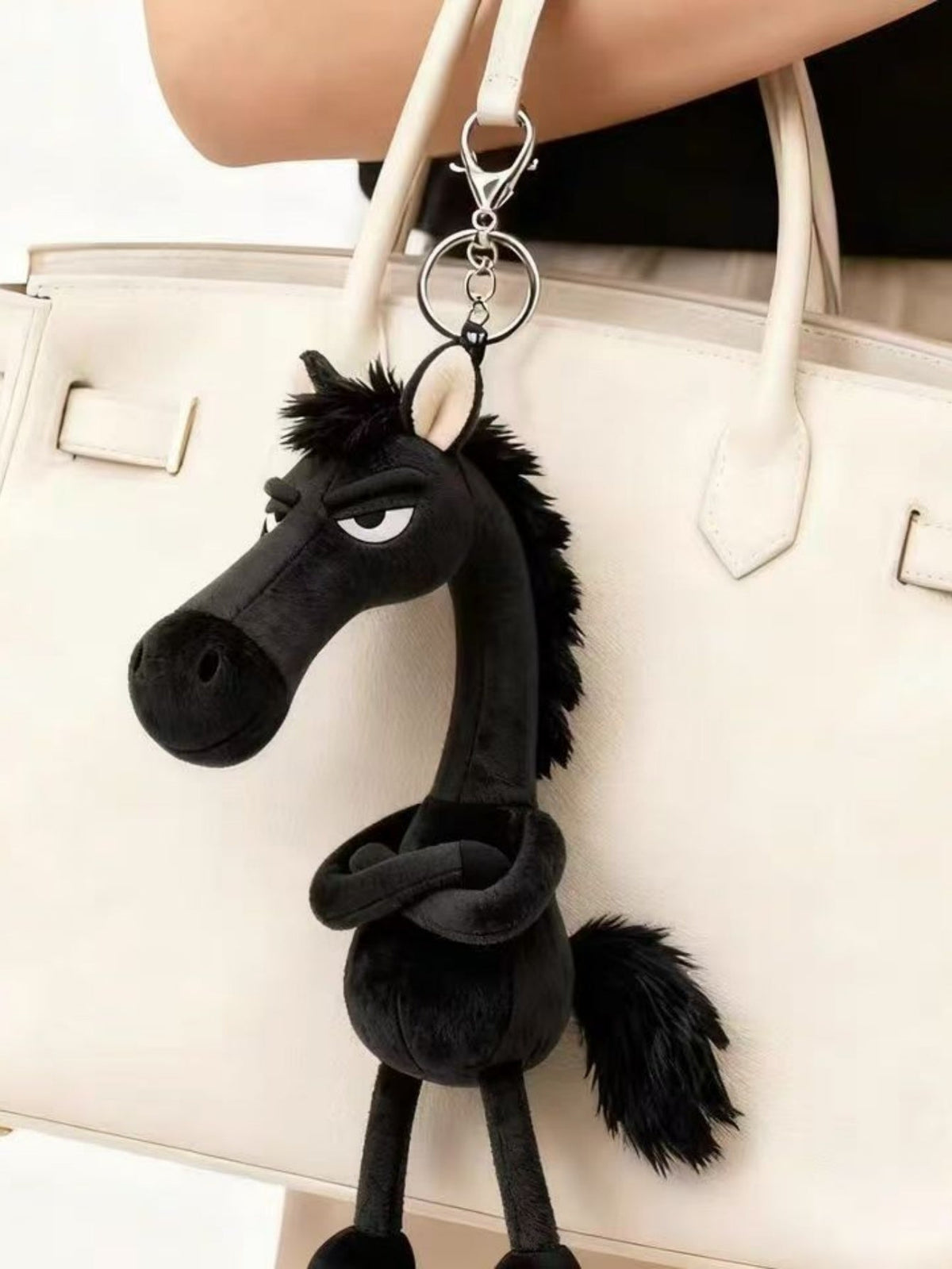 Kleines Pony Plüsch-Schlüsselanhänger