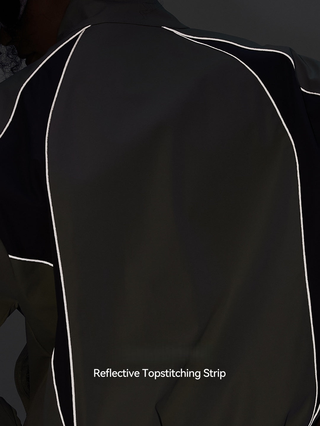 Function Retro Sports Racing Suit Jackets Wide-leg Pants Set