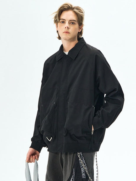 Liber Autumn Men's Solid Color Jackets
