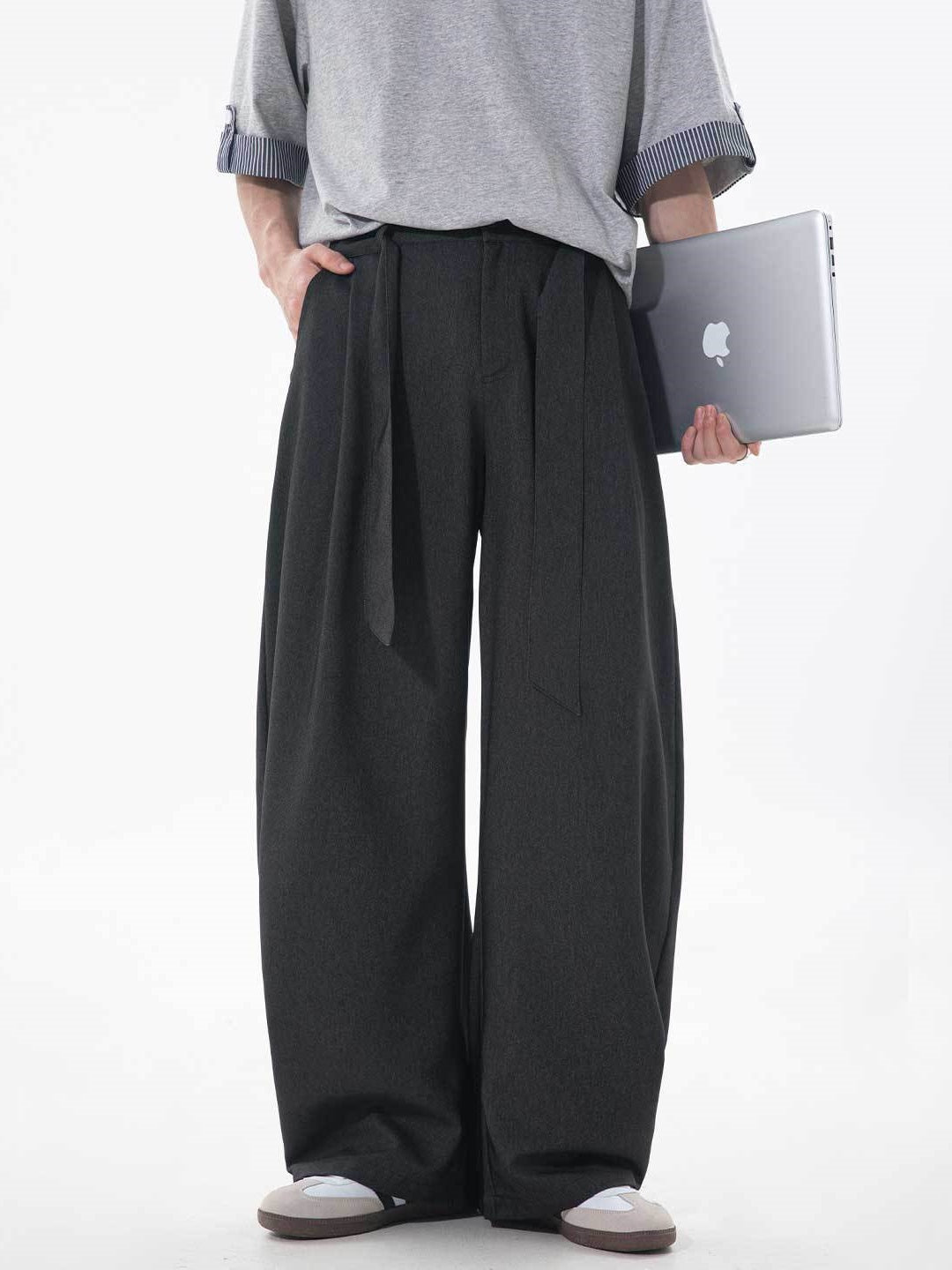 Imitation Denim CleanFit Machete Loose-fit Pants