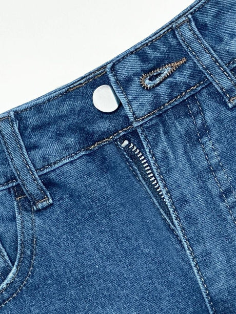 Liber Spring Women's Raw edges Jeans