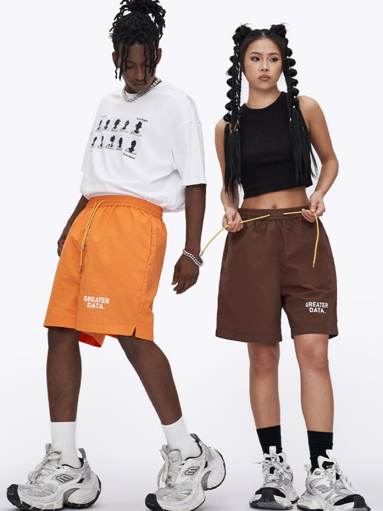 Quick-drying Loose-fit Five Points Shorts