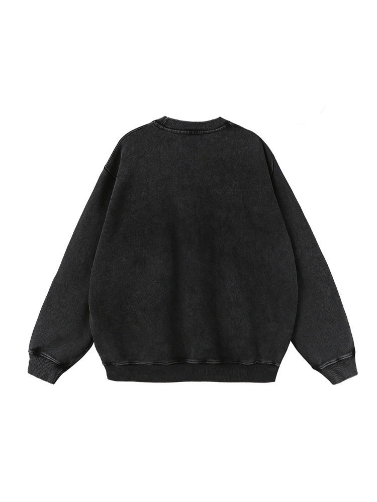 Liber Autumn Neutral wear Printed Figure Sweatshirts