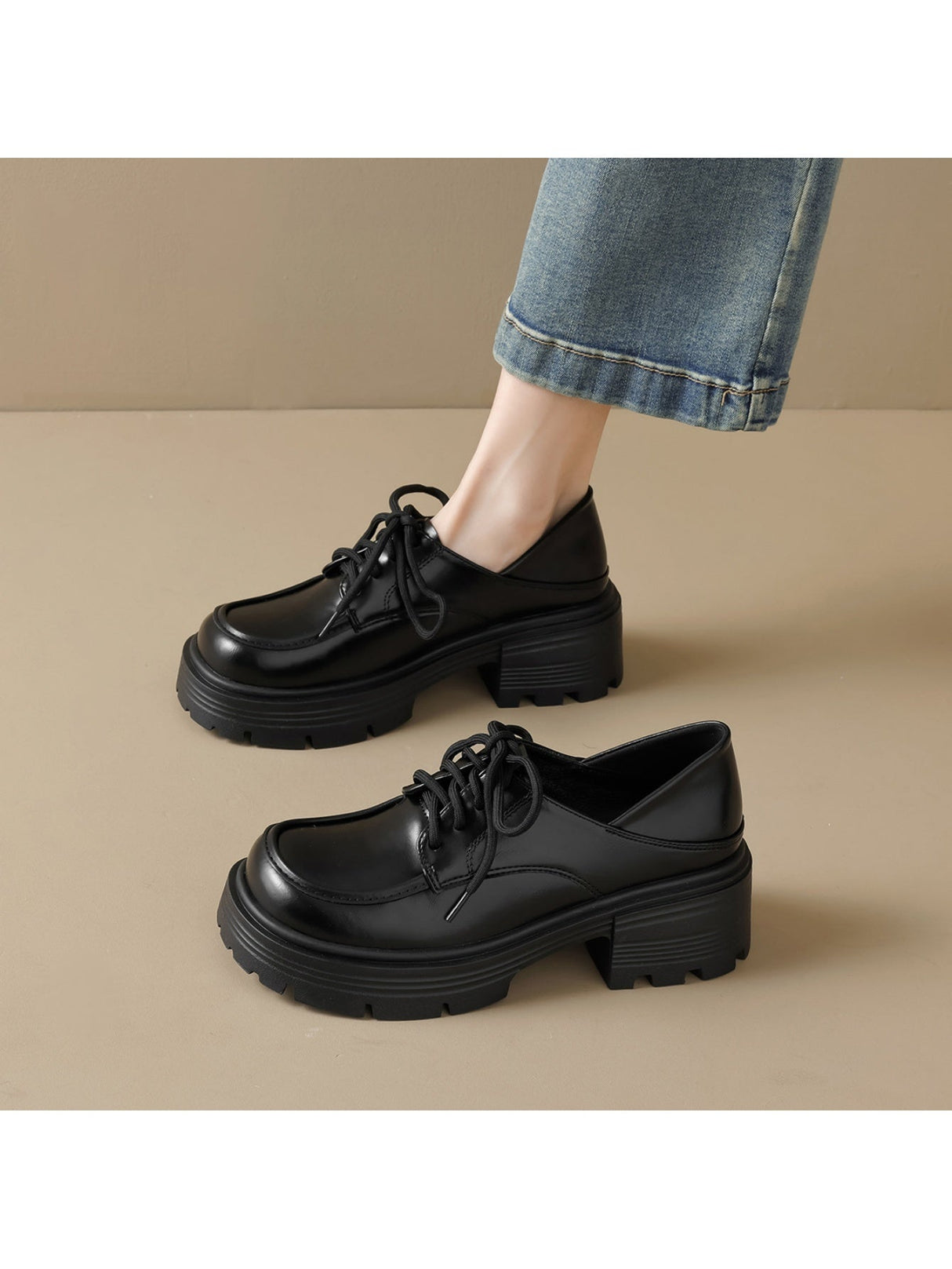 Liber Spring and autumn women's thick-soled flat shoes