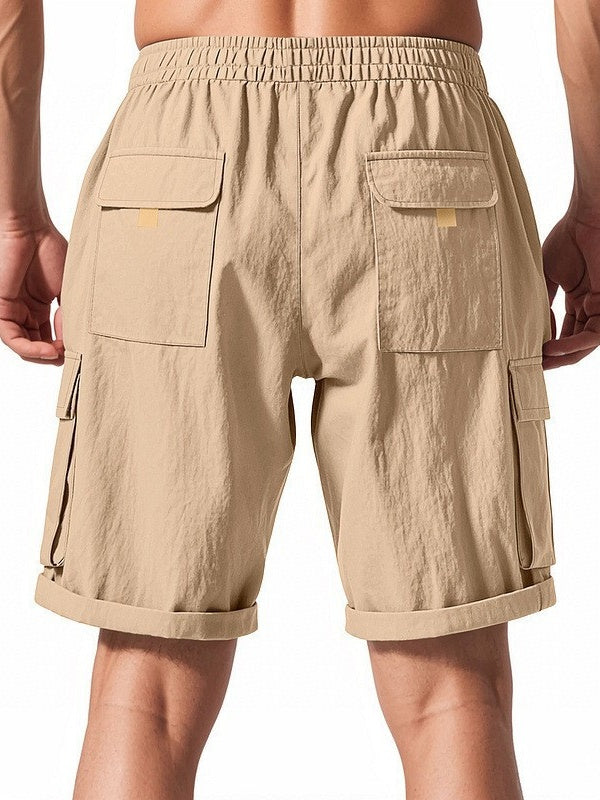 Skin-friendly Breathable Loose-fit Five Points Beach Shorts Shorts