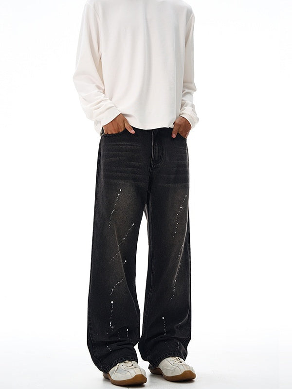 Straight-leg Jeans