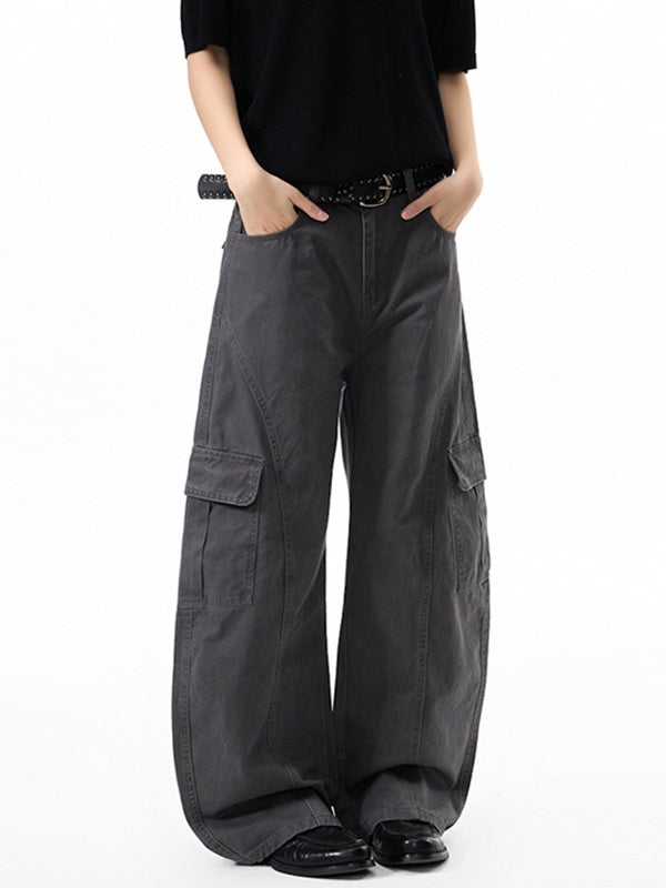 Multiple Pockets Machete Cargo Trousers