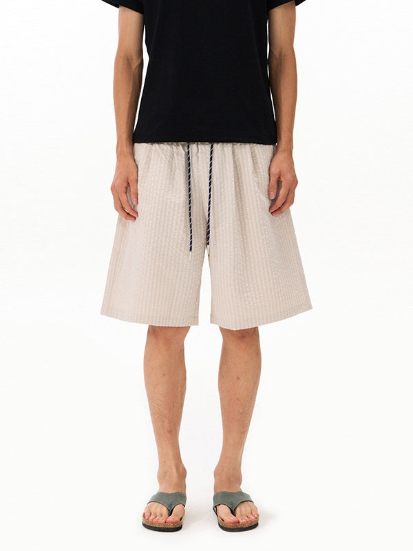 Plaid Loose-fit Five Points Shorts