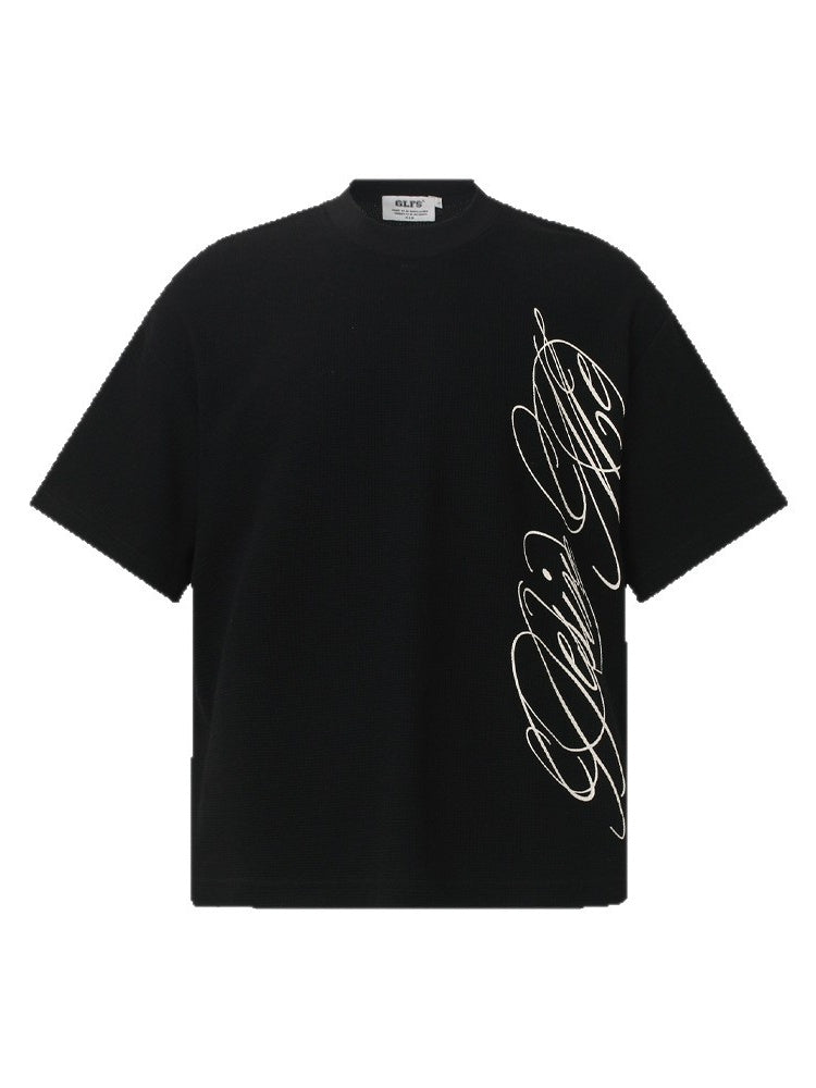 Simplicity Letter Printed T-shirts