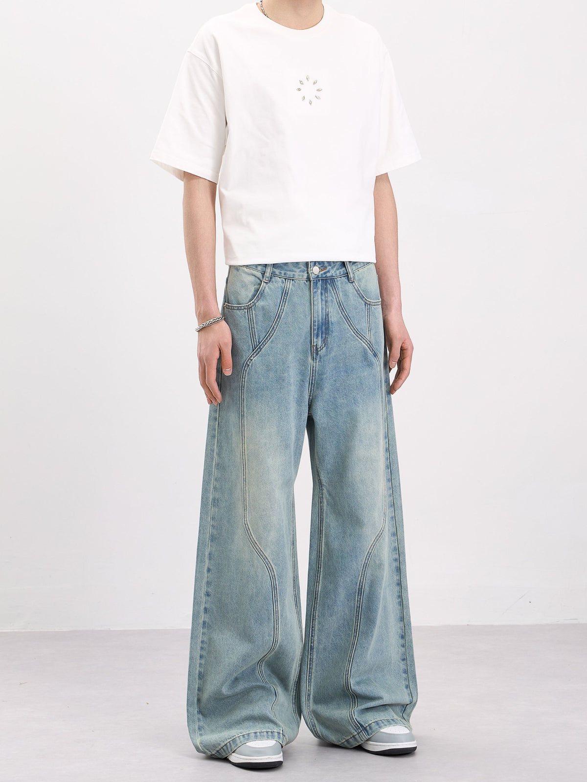 Deconstruction Type A Loose-fit Straight-fit Jeans