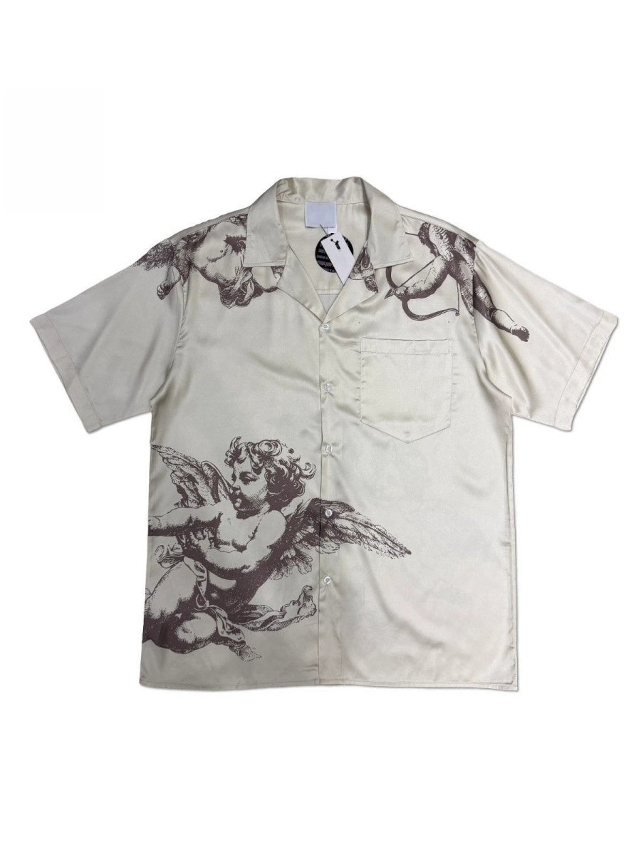 Renaissance Cuban Territory Satin Shirts