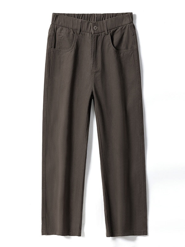 Cleanfit Loose-fit Straight-fit Cargo Trousers
