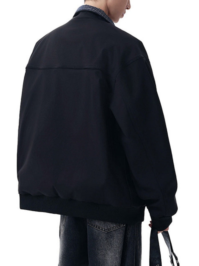 Cleanfit Plaid Patchwork Jackets