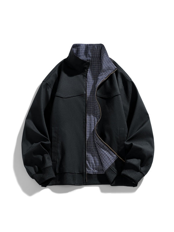 Cleanfit Plaid Patchwork Jackets
