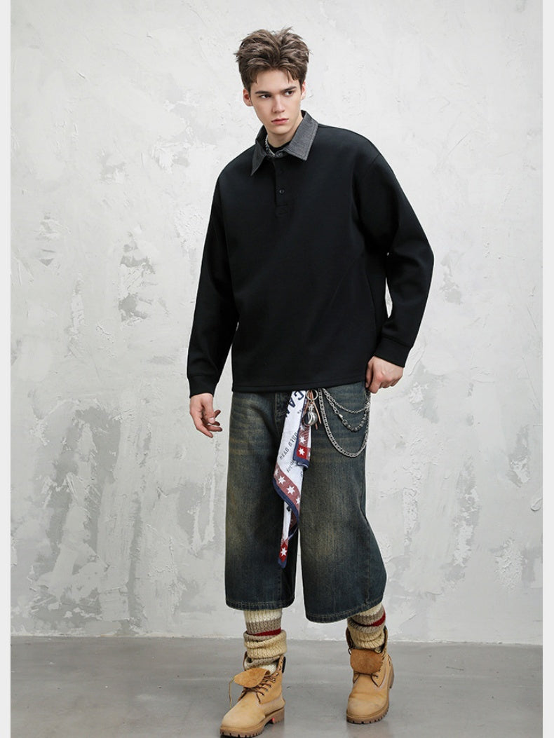 Sports Leisure High Street Long Sleeve Sweatshirts&Hoodies