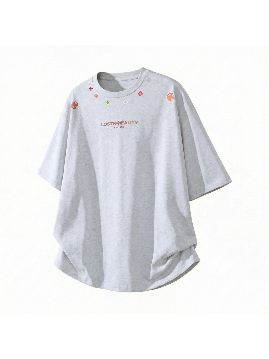 Ethnic Style Color Printed T-shirts