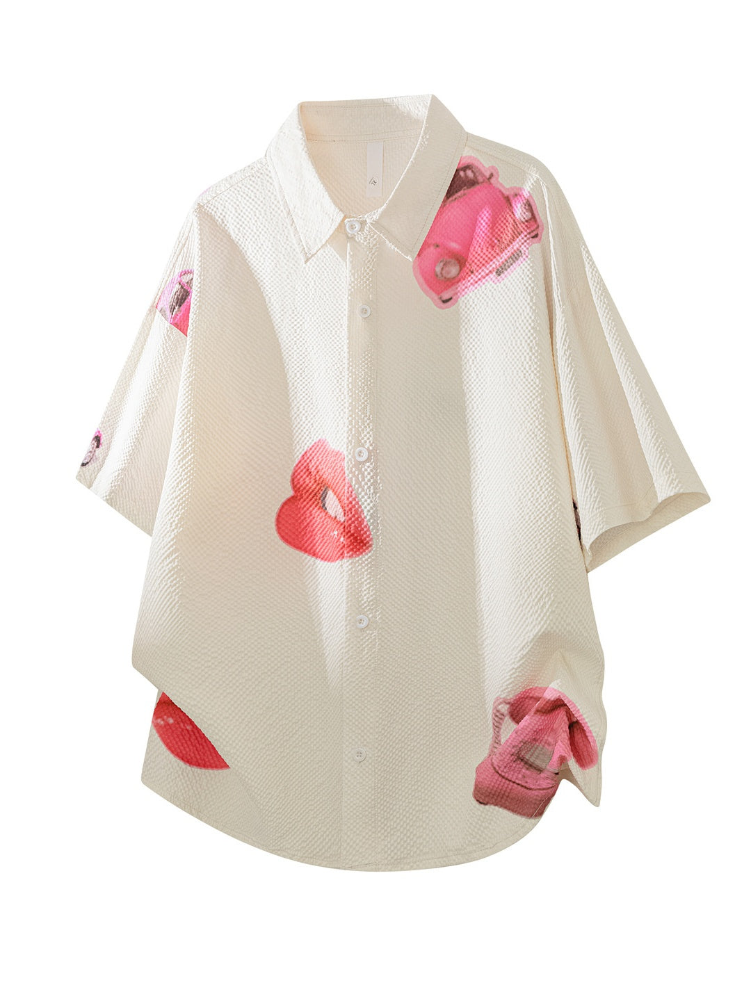 Printed Leisure Loose-fit Beach Shirts