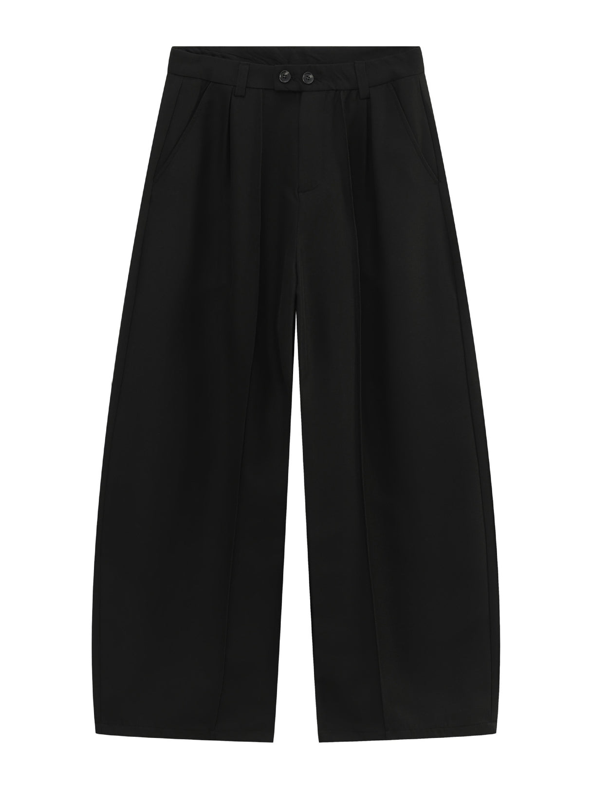 Old Money Style Double Pleat Straight-fit Dress Pants Pants