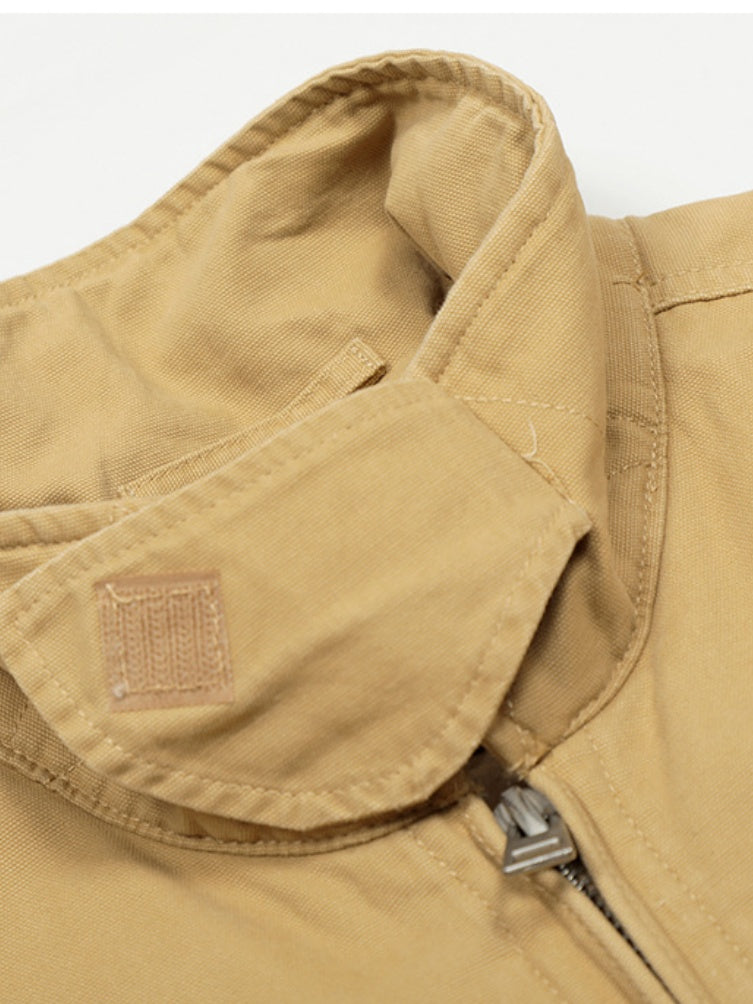 Retro Embroidery Old Loose Work Jacket