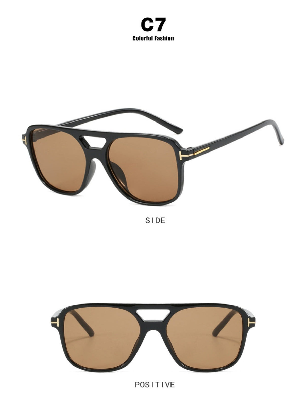 Doppelsteg-Sonnenbrille
