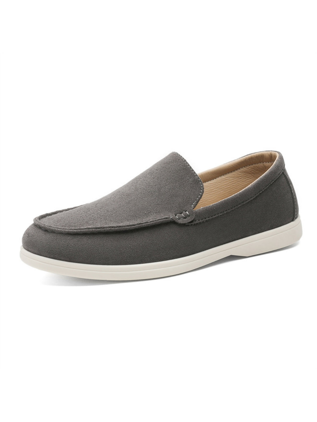 Suede Slip-on Loafers