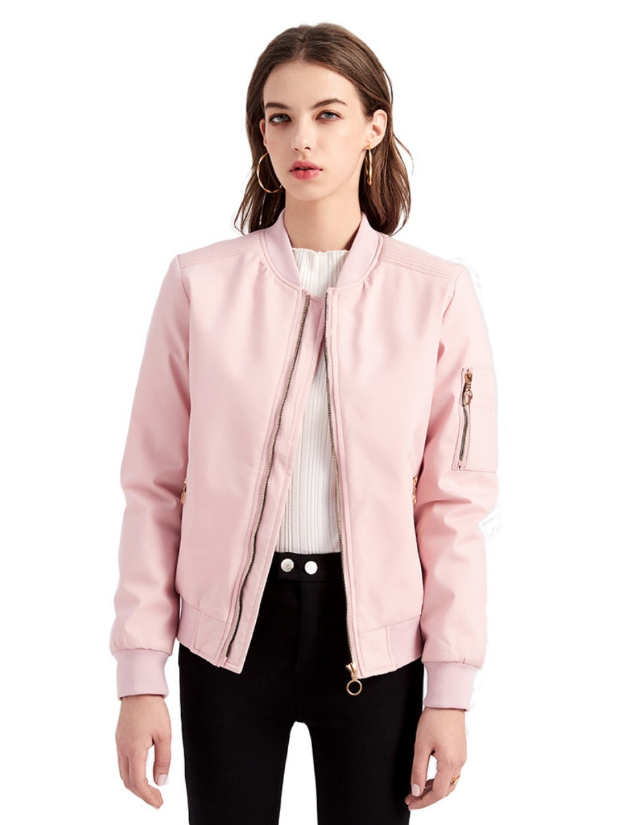 Leisure Thin Cotton Three-dimensional Decoration Jackets