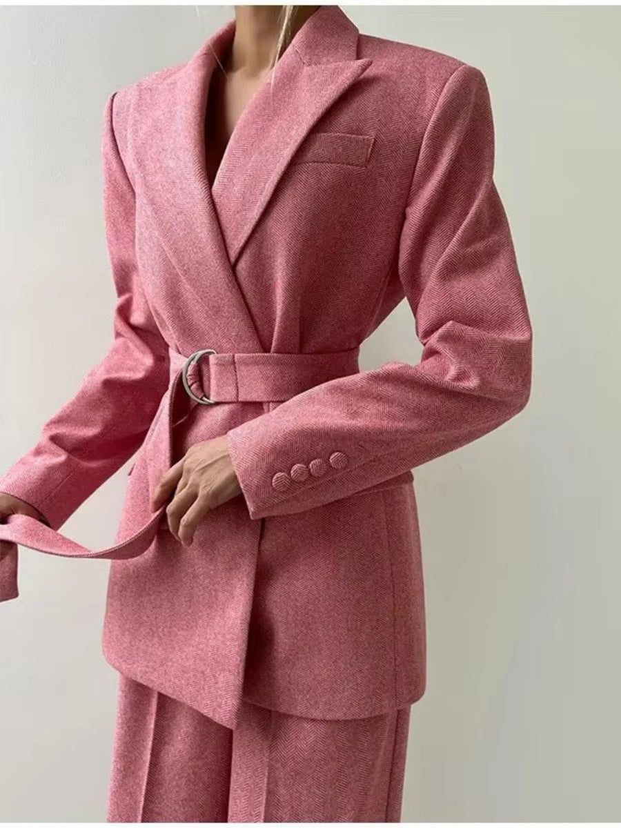 Women's Suit Jacket, Overcoat, Trousers Multi-piece Sets