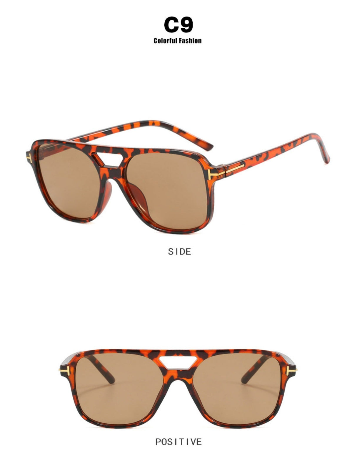 Doppelsteg-Sonnenbrille