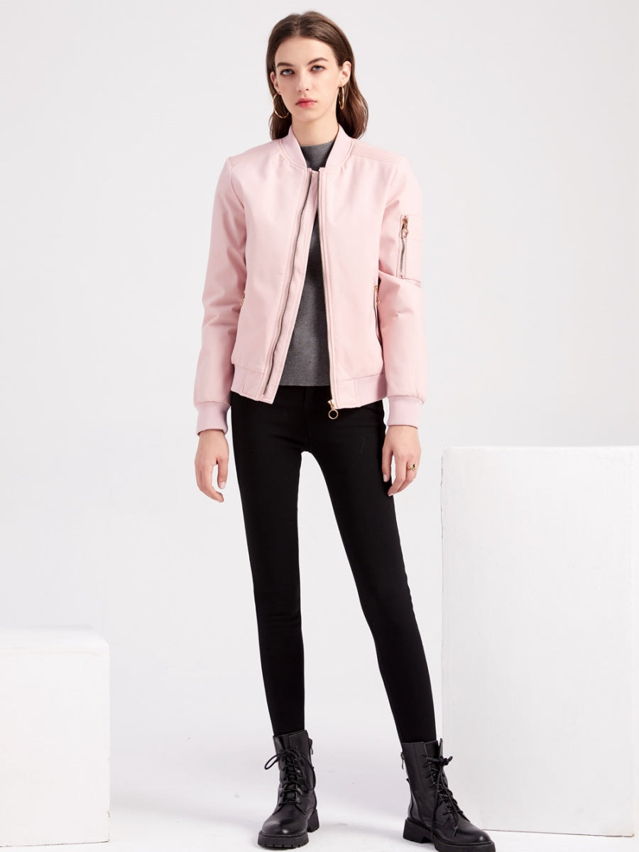 Leisure Thin Cotton Three-dimensional Decoration Jackets