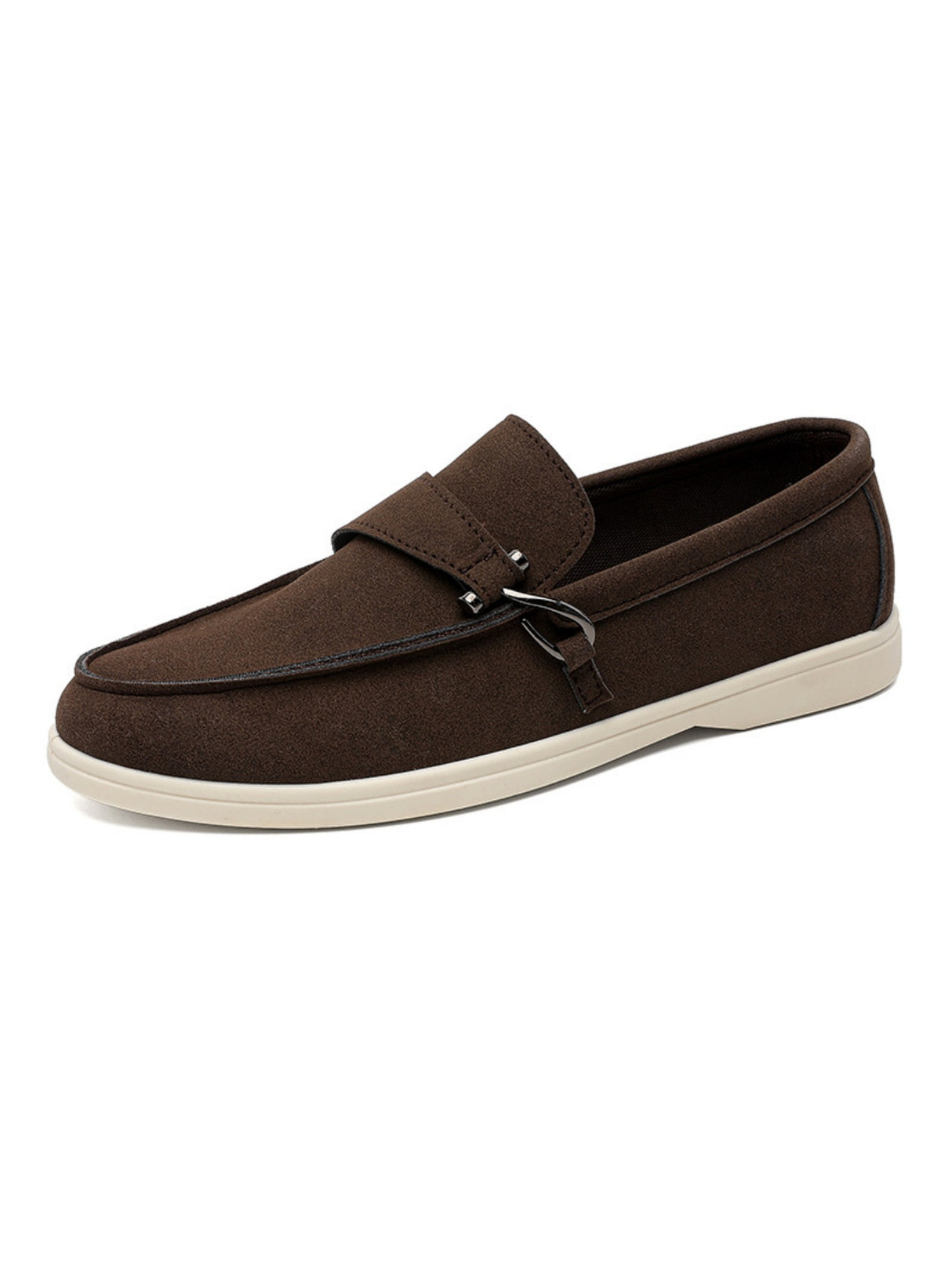 Suede Slip-on Loafers