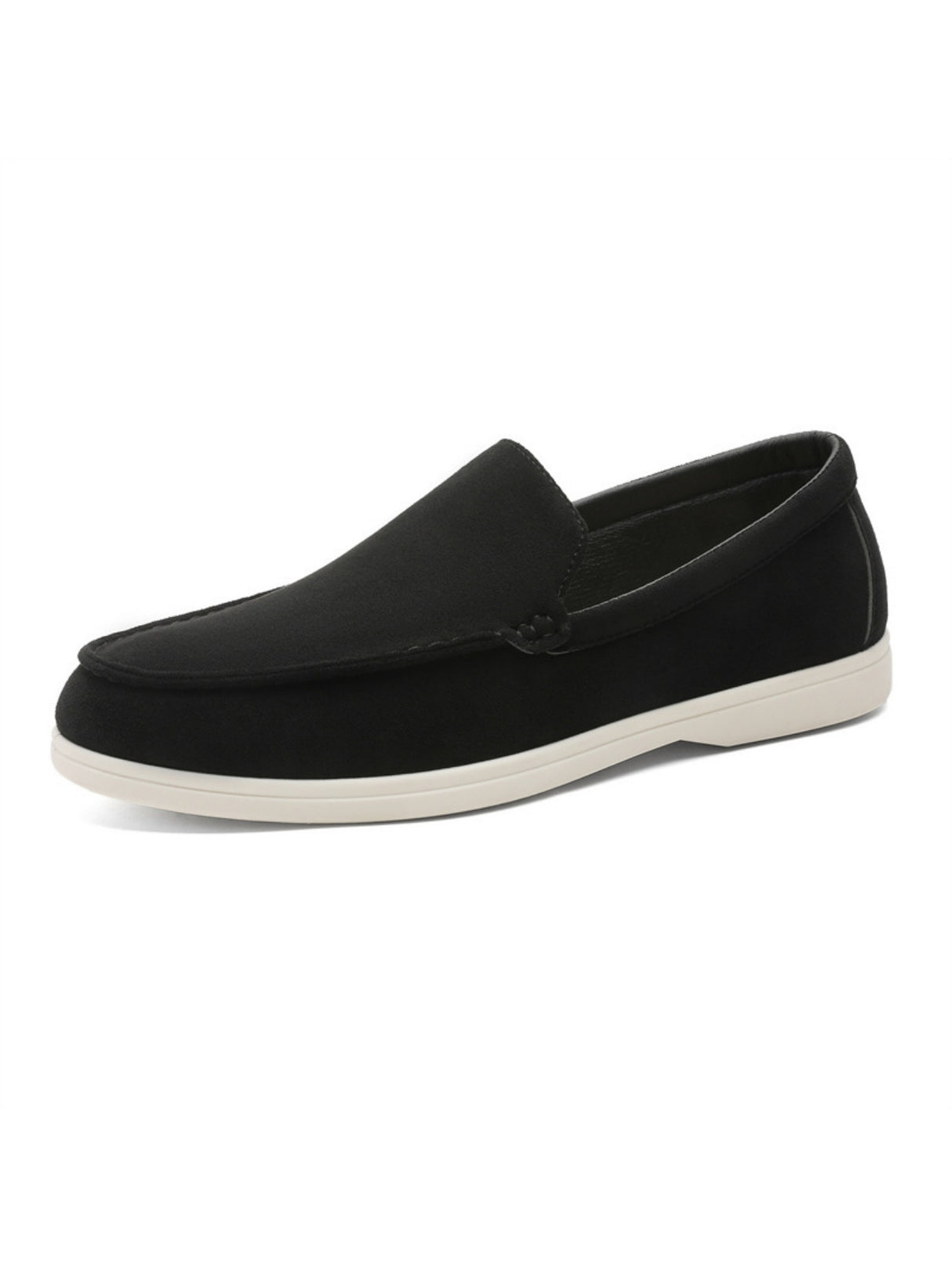 Suede Slip-on Loafers