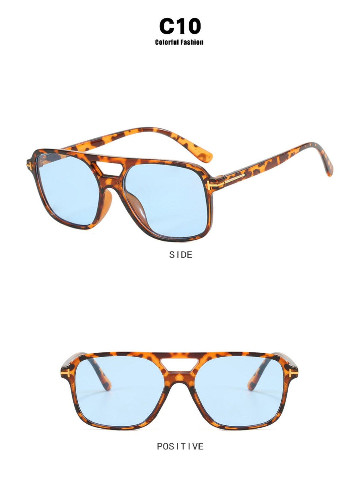 Doppelsteg-Sonnenbrille
