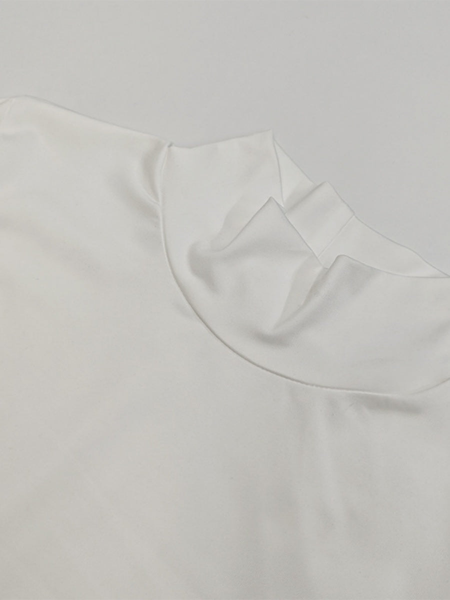 Liber Autumn Women's Bandage Bell sleeves Maxi Dresses