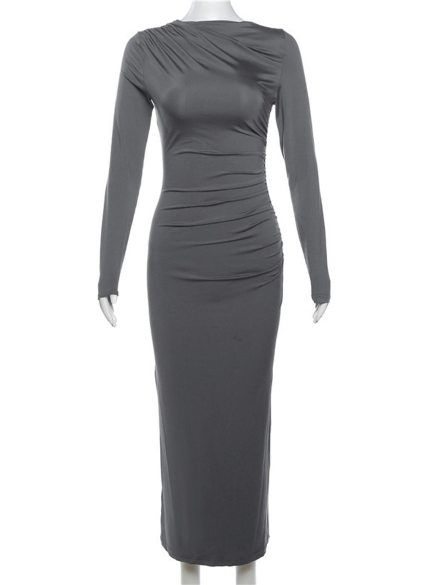 Liber Winter Women's Solid Color Solid Color Maxi Dresses