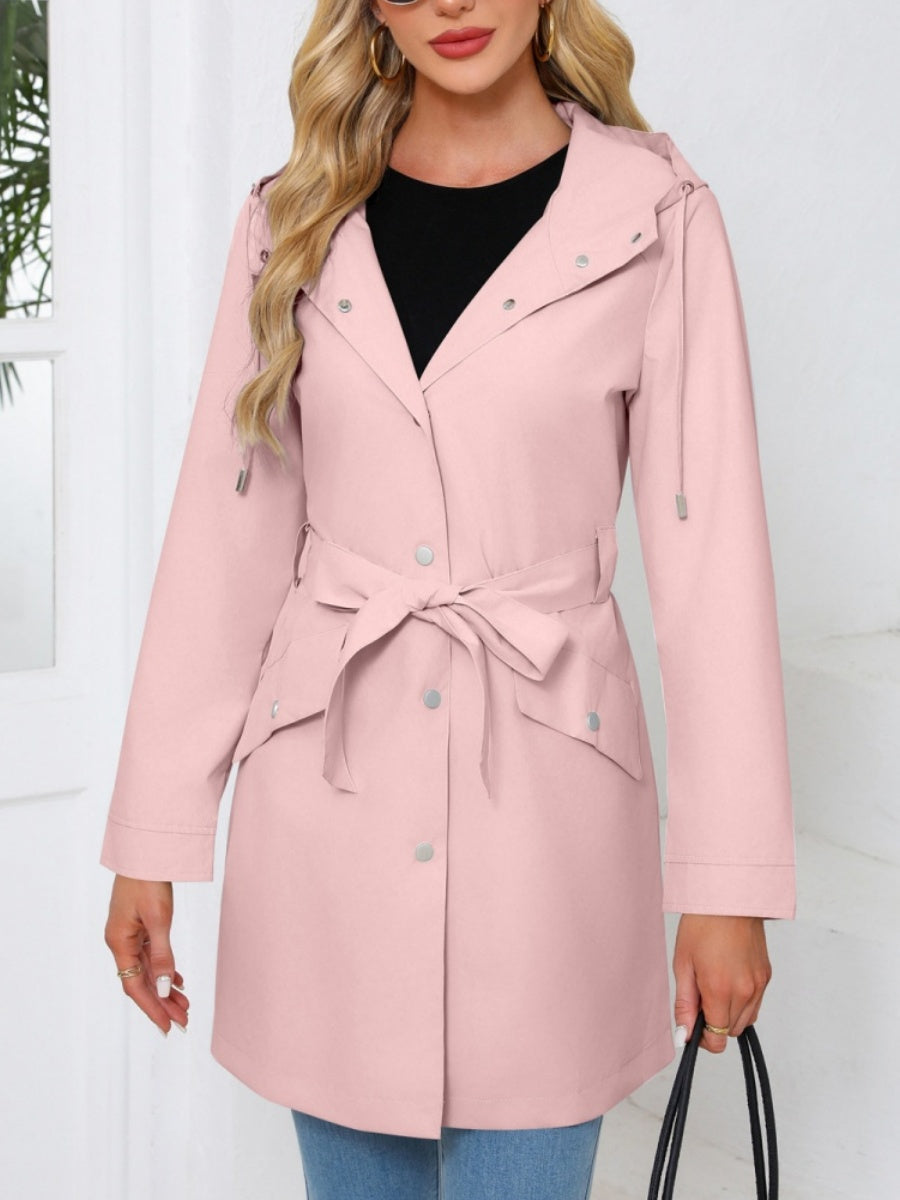 Removable Cap Water Proof Long Sleeve Thin Zipper Jackets