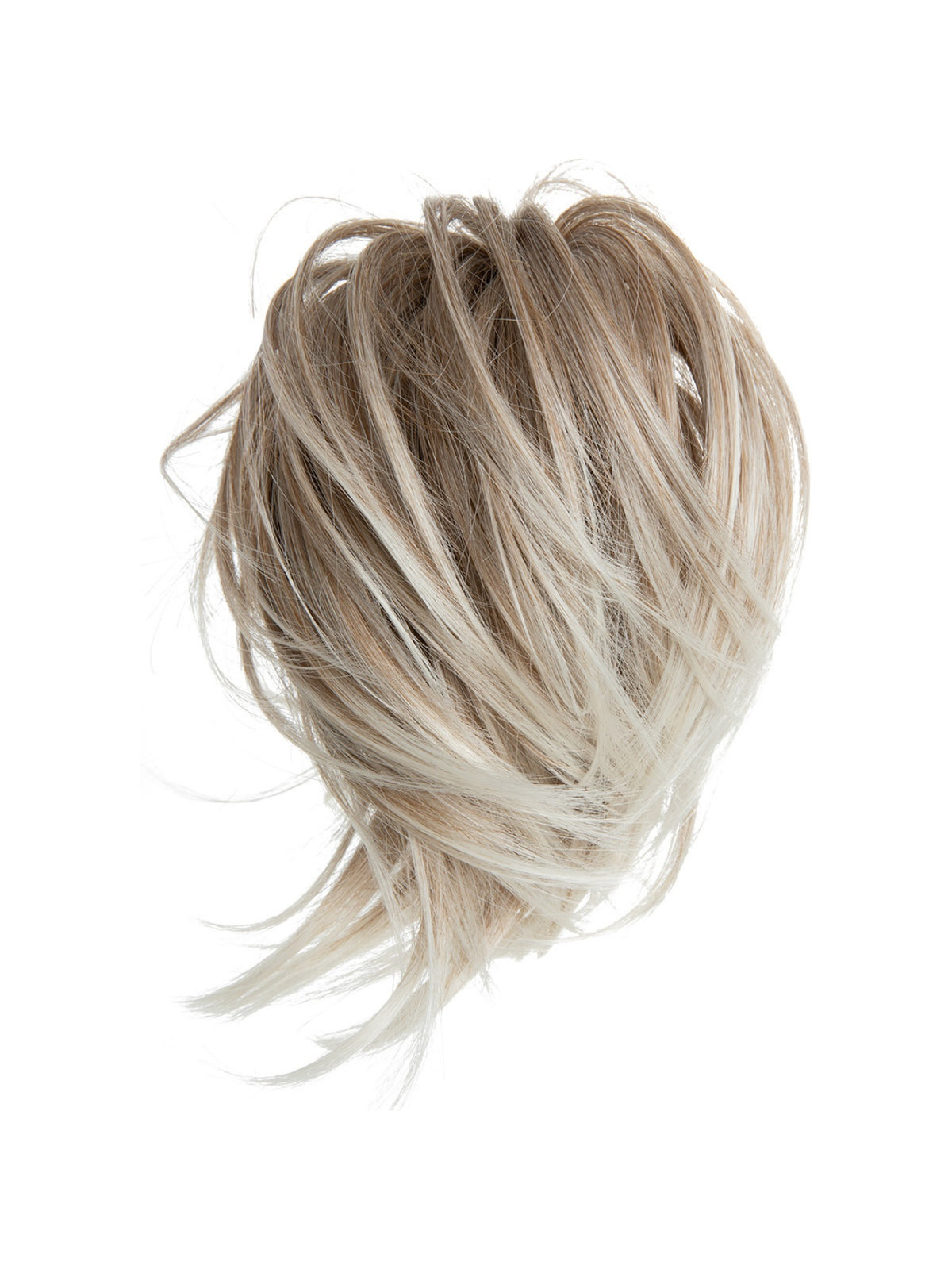 Fluffy Long Beard Curly Hair Updo Wig