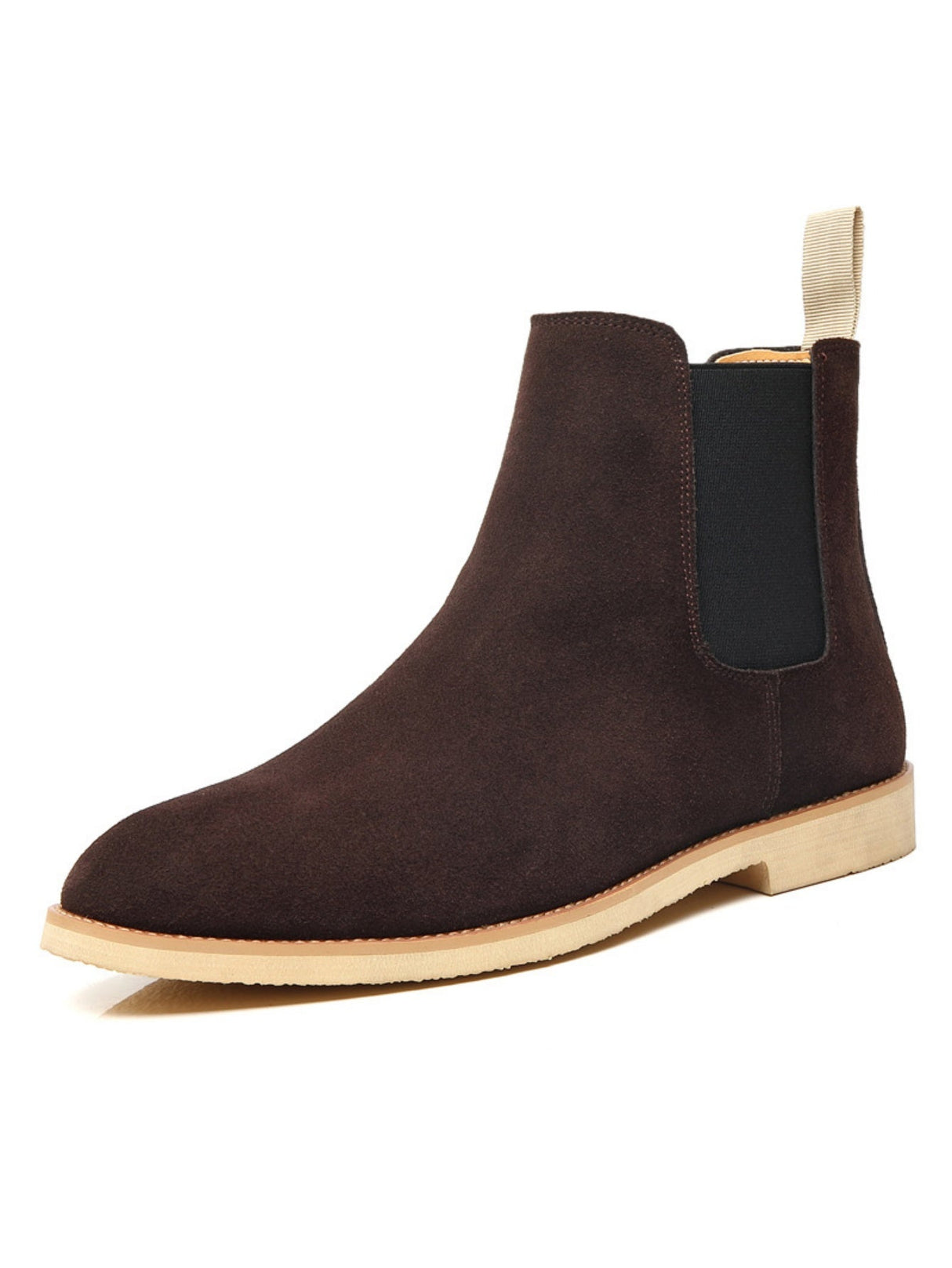 Classic Chelsea Boots Made Of Second-layer Cowhide.