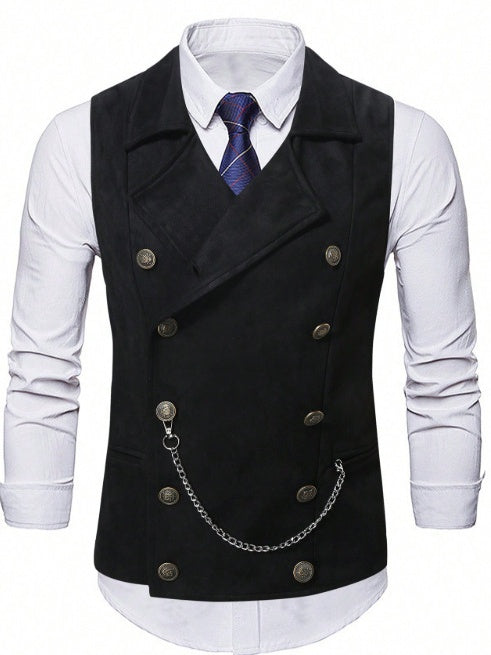 Slim-fit Business Suit Vests