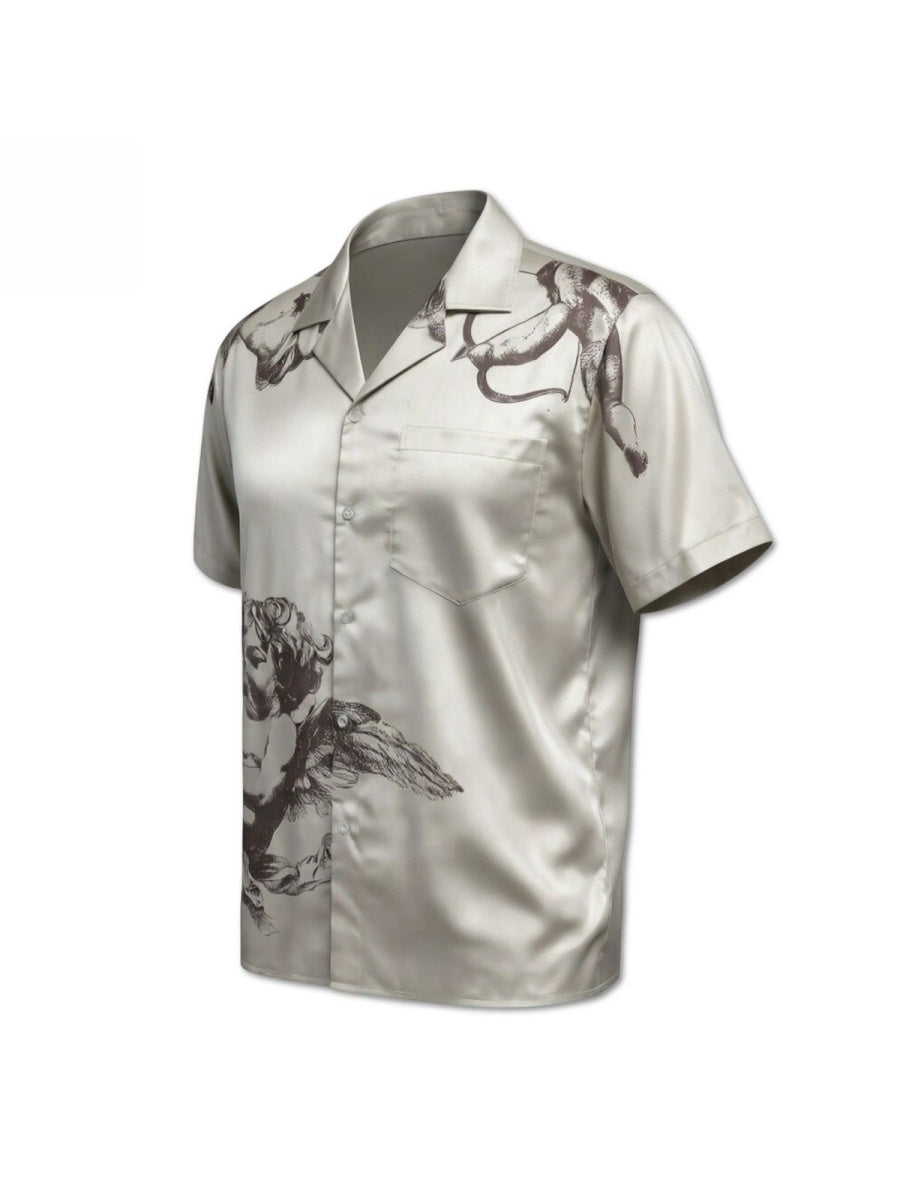 Renaissance Cuban Territory Satin Shirts