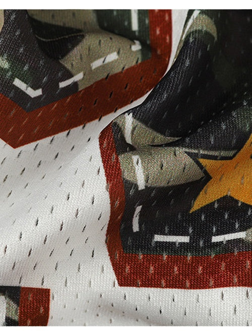Camouflage Printed Ins T-shirts