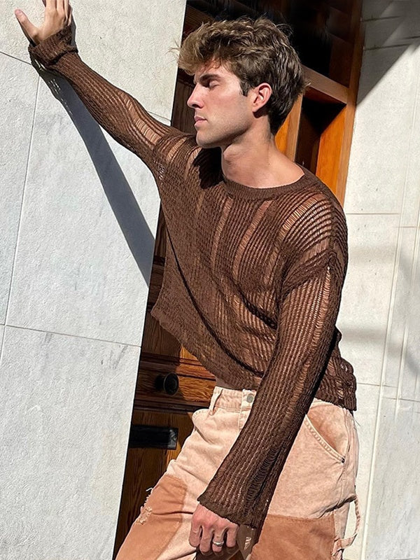 Sexy Solid Color Slim-fit T-shirts
