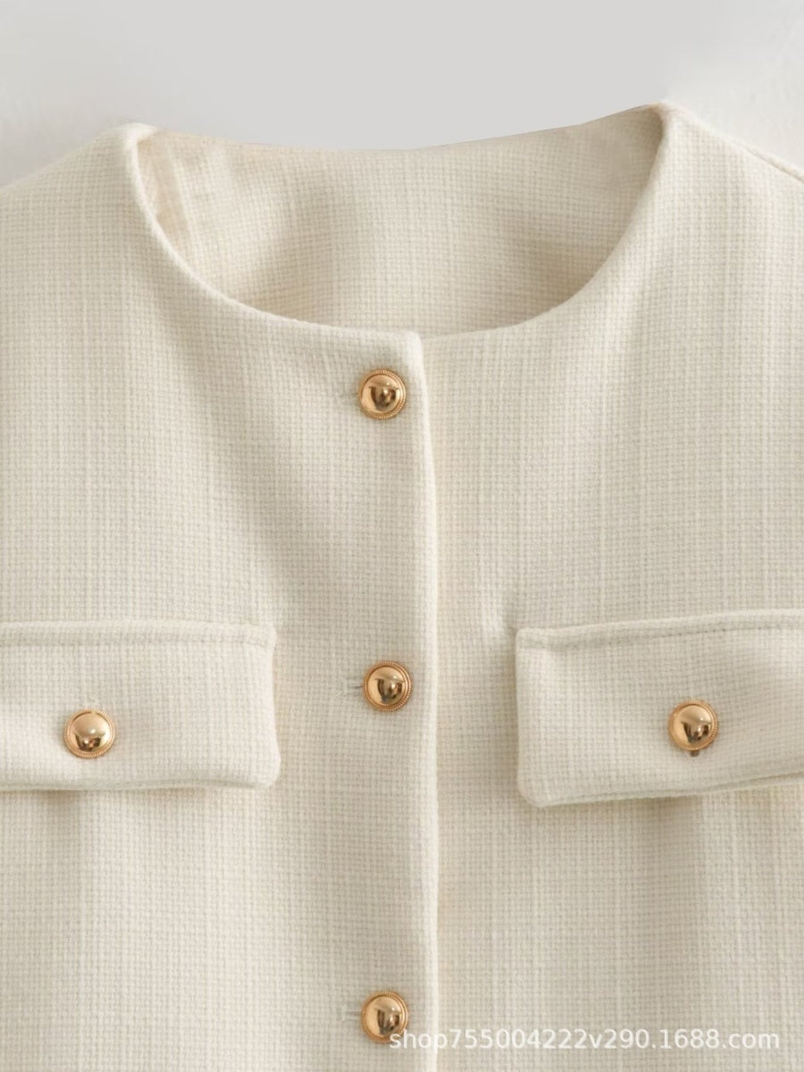 Tweed exquisite Short Jackets